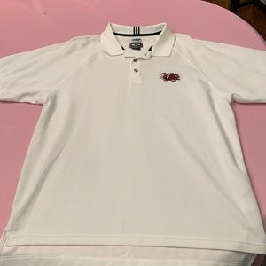 Adidas South Carolina Gamecocks Golf Shirt. Used.